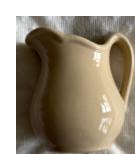 "Small vintage ironstone pitcher   "