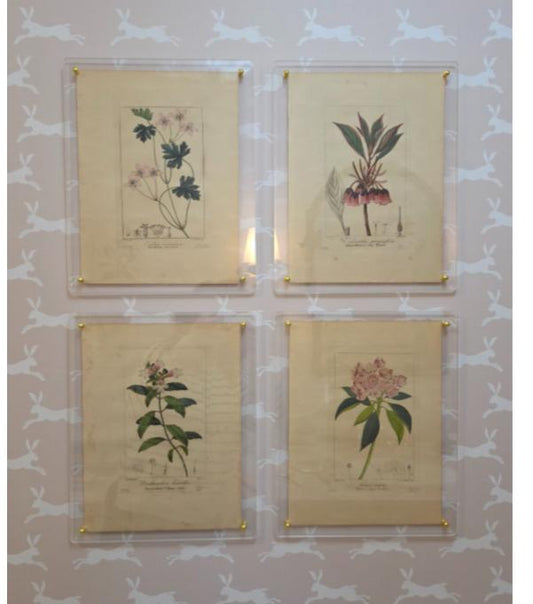 Vintage Botanicals set of 4