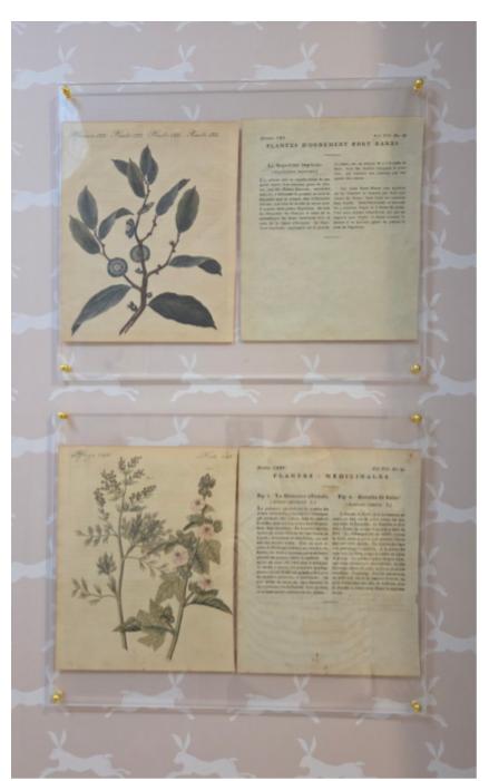 Vintage Botanicals set of 2